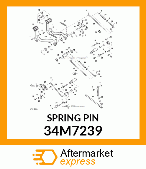 PIN, COILED SPRING 34M7239