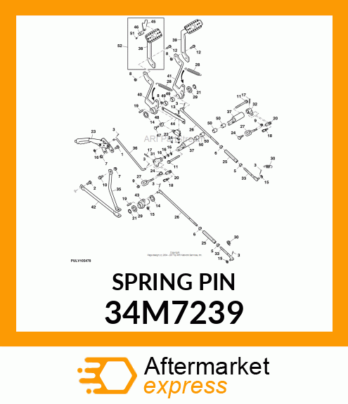 PIN, COILED SPRING 34M7239