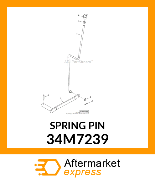 PIN, COILED SPRING 34M7239