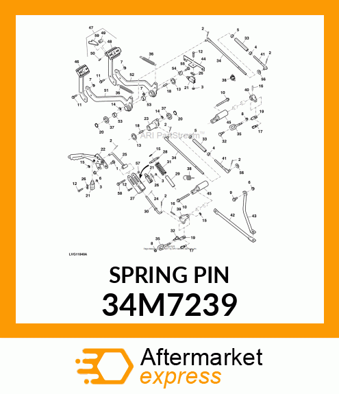 PIN, COILED SPRING 34M7239