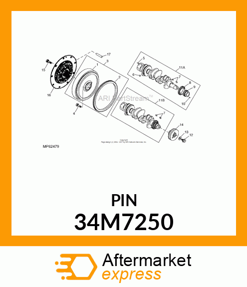 PIN, SPRING 34M7250