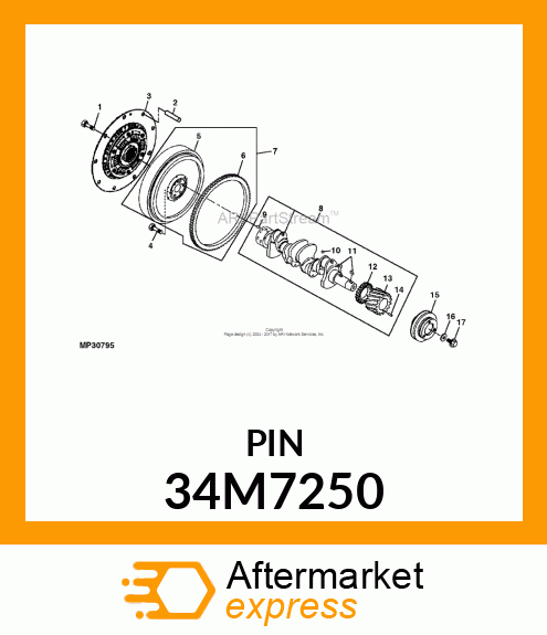 PIN, SPRING 34M7250