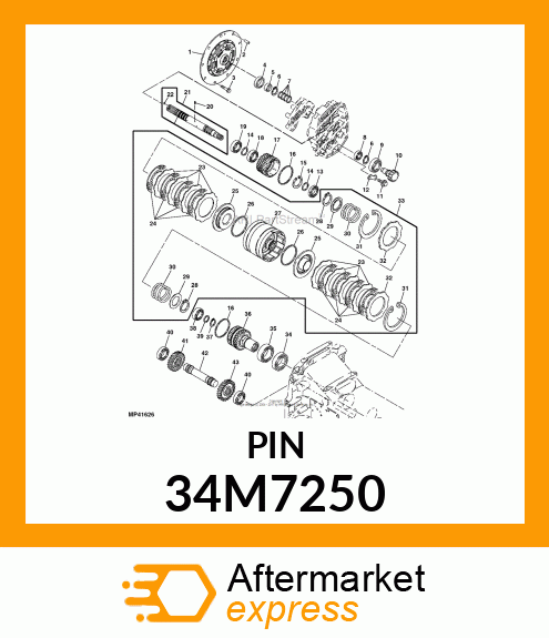 PIN, SPRING 34M7250