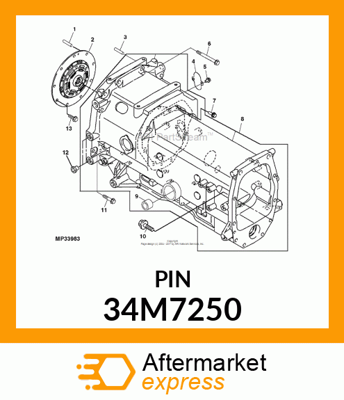 PIN, SPRING 34M7250