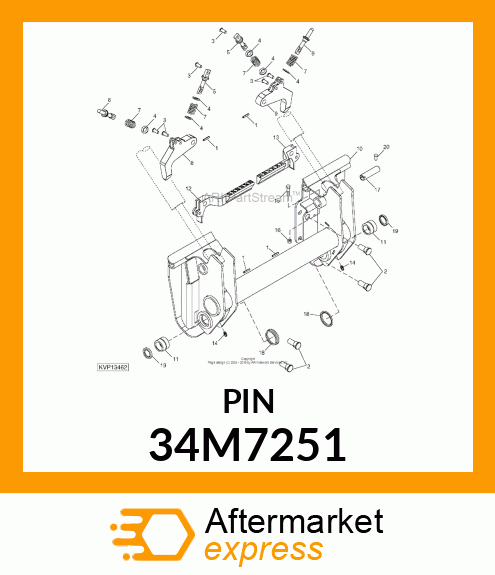 PIN, SPRING 34M7251