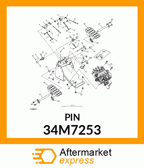 PIN, SPRING, COILED 34M7253