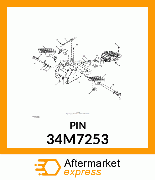 PIN, SPRING, COILED 34M7253