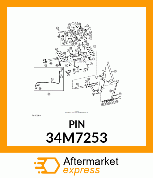 PIN, SPRING, COILED 34M7253