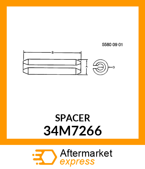 PIN, SPRING 34M7266