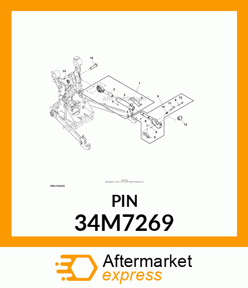 PIN, SPRING 34M7269