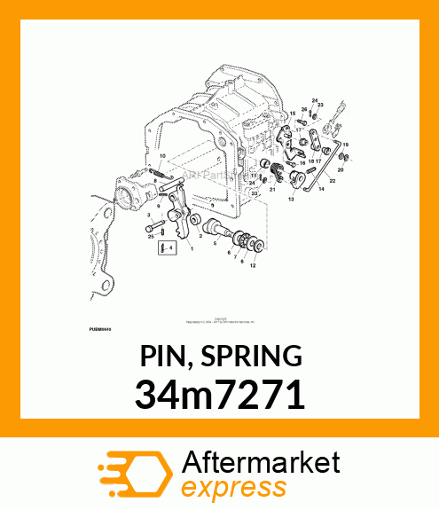 PIN, SPRING 34m7271