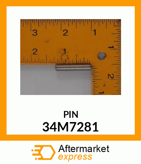 PIN, SPRING, COILED 34M7281