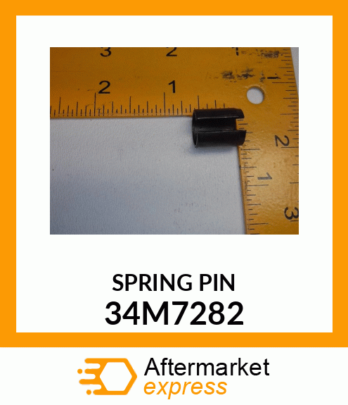 PIN, SPRING 34M7282