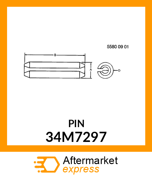 PIN, SPRING 34M7297