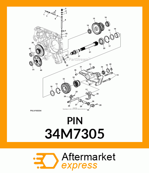 PIN, SPRING, COILED 34M7305