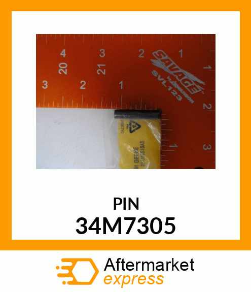 PIN, SPRING, COILED 34M7305