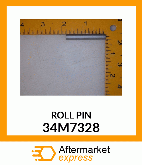 PIN, SPRING, COILED 34M7328