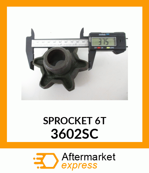 SPROCKET_6T 3602SC