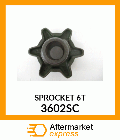 SPROCKET_6T 3602SC