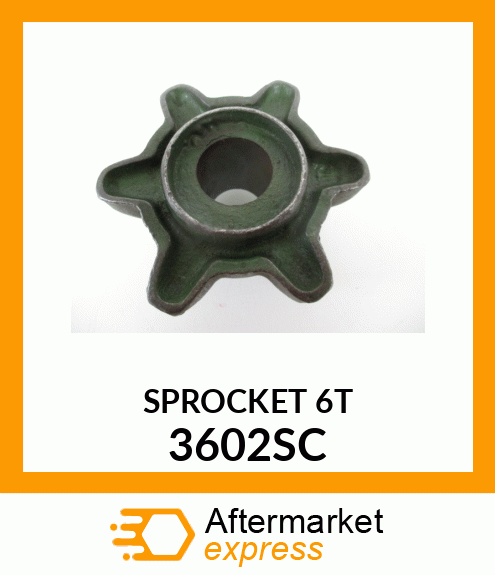 SPROCKET_6T 3602SC