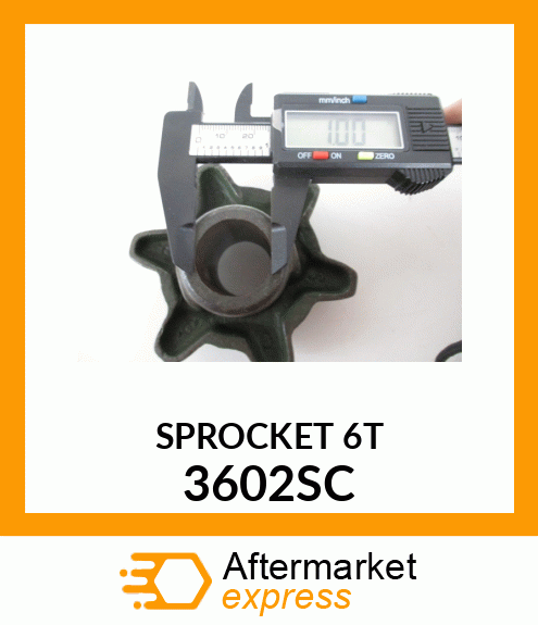 SPROCKET_6T 3602SC