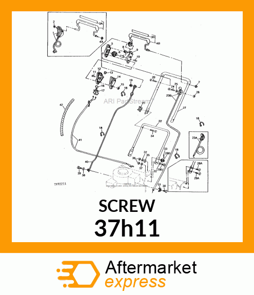 SCREW, SLFTPG, SPD THD, CR PAN HD 37h11