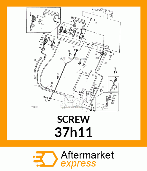 SCREW, SLFTPG, SPD THD, CR PAN HD 37h11