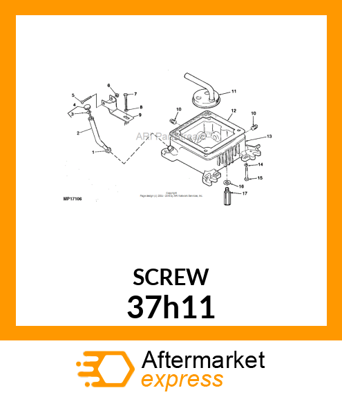 SCREW, SLFTPG, SPD THD, CR PAN HD 37h11