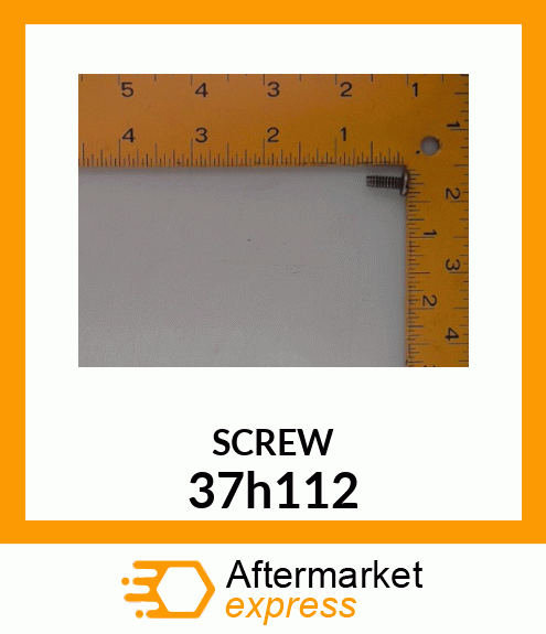 SCREW, SLFTPG, SLOTTED PAN HEAD 37h112