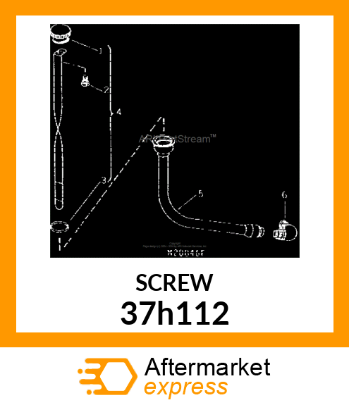 SCREW, SLFTPG, SLOTTED PAN HEAD 37h112