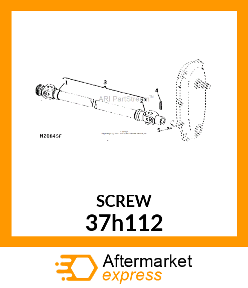 SCREW, SLFTPG, SLOTTED PAN HEAD 37h112