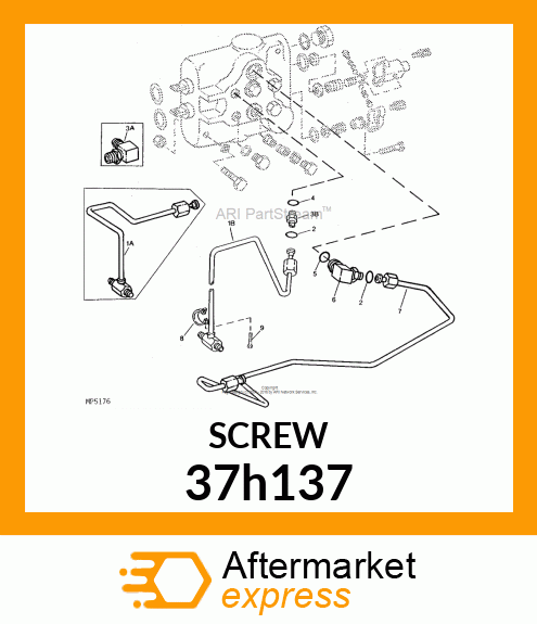 SCREW, SLFTPG, HEX WASHER HEAD 37h137