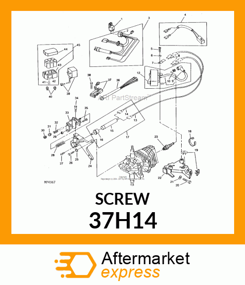 SCREW, SLFTPG, SPD THD, SLTD PAN HD 37H14