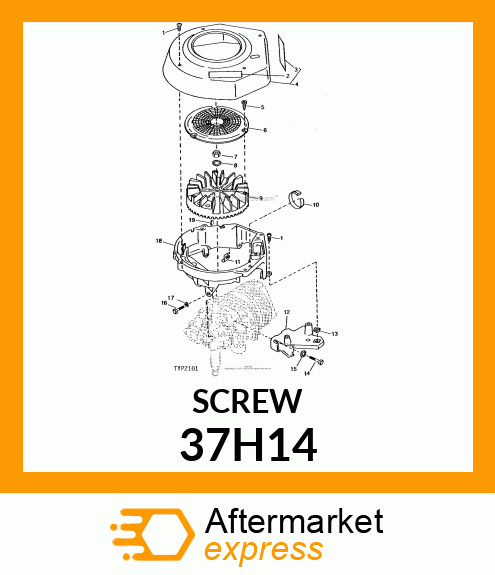 SCREW, SLFTPG, SPD THD, SLTD PAN HD 37H14