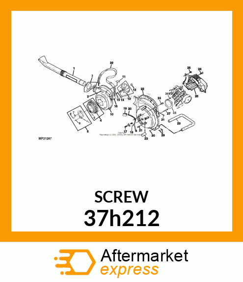 SCREW, SLFTPG, SPD THD, CR PAN HD 37h212