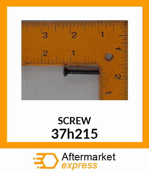 SCREW, SLFTPG, SPD THD, CR OVAL HD 37h215