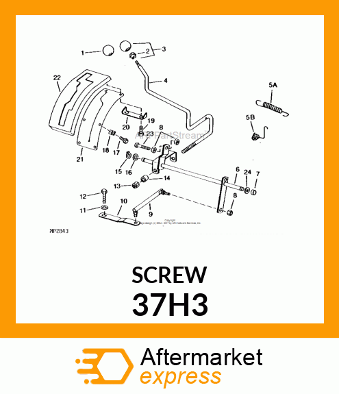 SCREW, SLFTPG, HEX HEAD 37H3