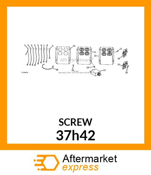 SCREW, SLFTPG, SPD THD, CR PAN HD 37h42