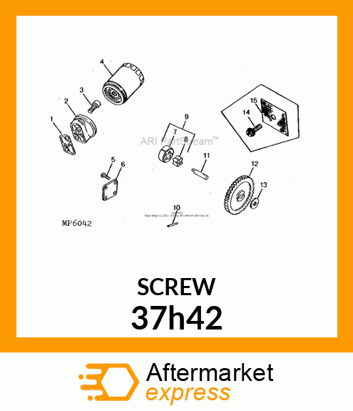 SCREW, SLFTPG, SPD THD, CR PAN HD 37h42