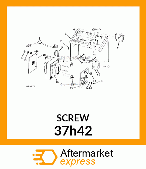 SCREW, SLFTPG, SPD THD, CR PAN HD 37h42