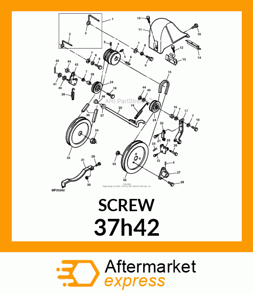 SCREW, SLFTPG, SPD THD, CR PAN HD 37h42