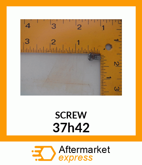 SCREW, SLFTPG, SPD THD, CR PAN HD 37h42