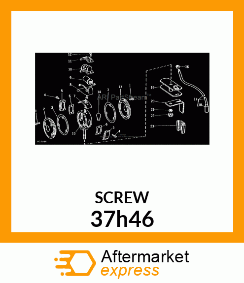 SCREW, SLFTPG, SPD THD, CR PAN HD 37h46