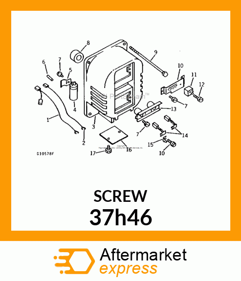 SCREW, SLFTPG, SPD THD, CR PAN HD 37h46