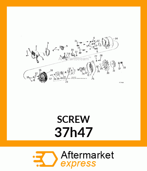 SCREW, SLFTPG, SPD THD, CR PAN HD 37h47