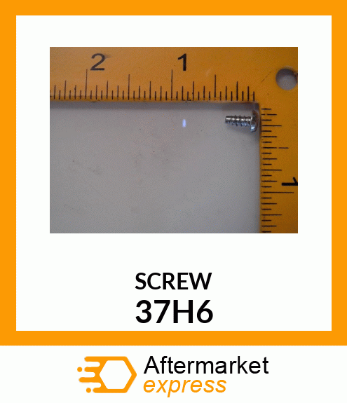 SCREW, SLFTPG, SPD THD, SLTD PAN HD 37H6