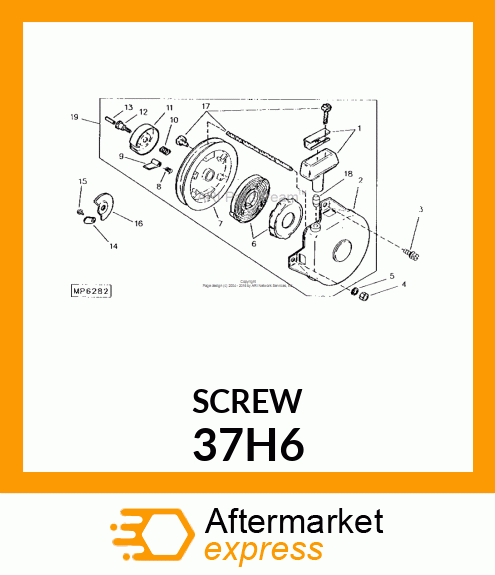 SCREW, SLFTPG, SPD THD, SLTD PAN HD 37H6