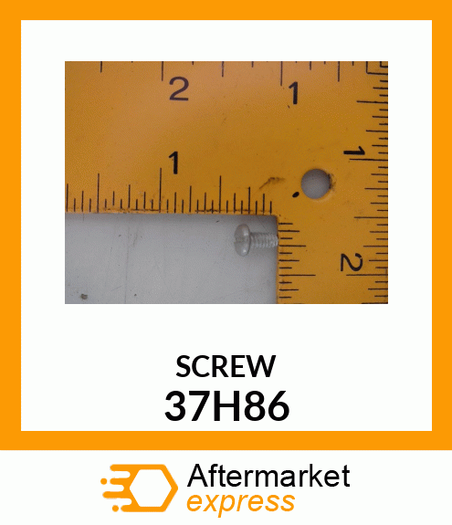 Screw - SCREW, SLFTPG, SPD THD, SLTD PAN HD 37H86