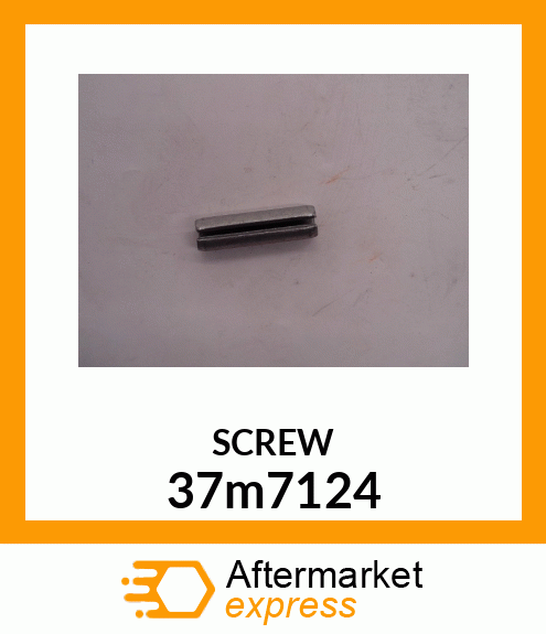 SCREW, STATOR MOUNTING M5 X .8 X 25 37m7124