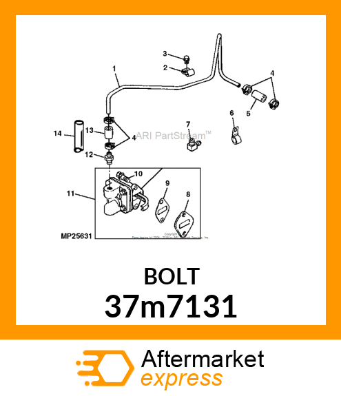 SCREW, SLFTPG, METRIC THD, HEX WSHR 37m7131